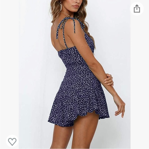 Navy floral - Picture 2 of 3